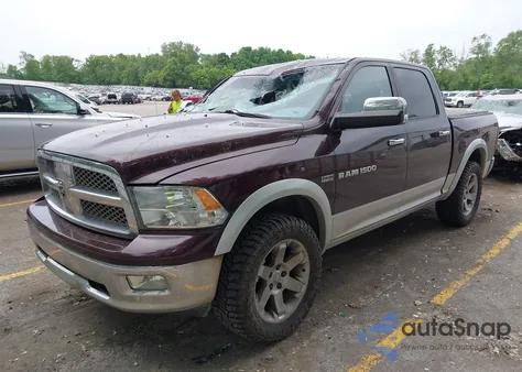 2012 Dodge Ram 1500 Laramie z USA, uszkodzony, nr VIN 1C6RD7NT1CS147354